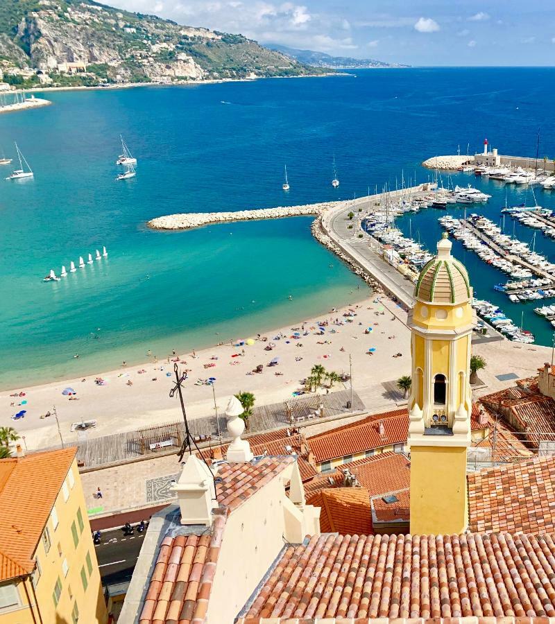 Apartamento Les Sablettes Menton Exterior foto